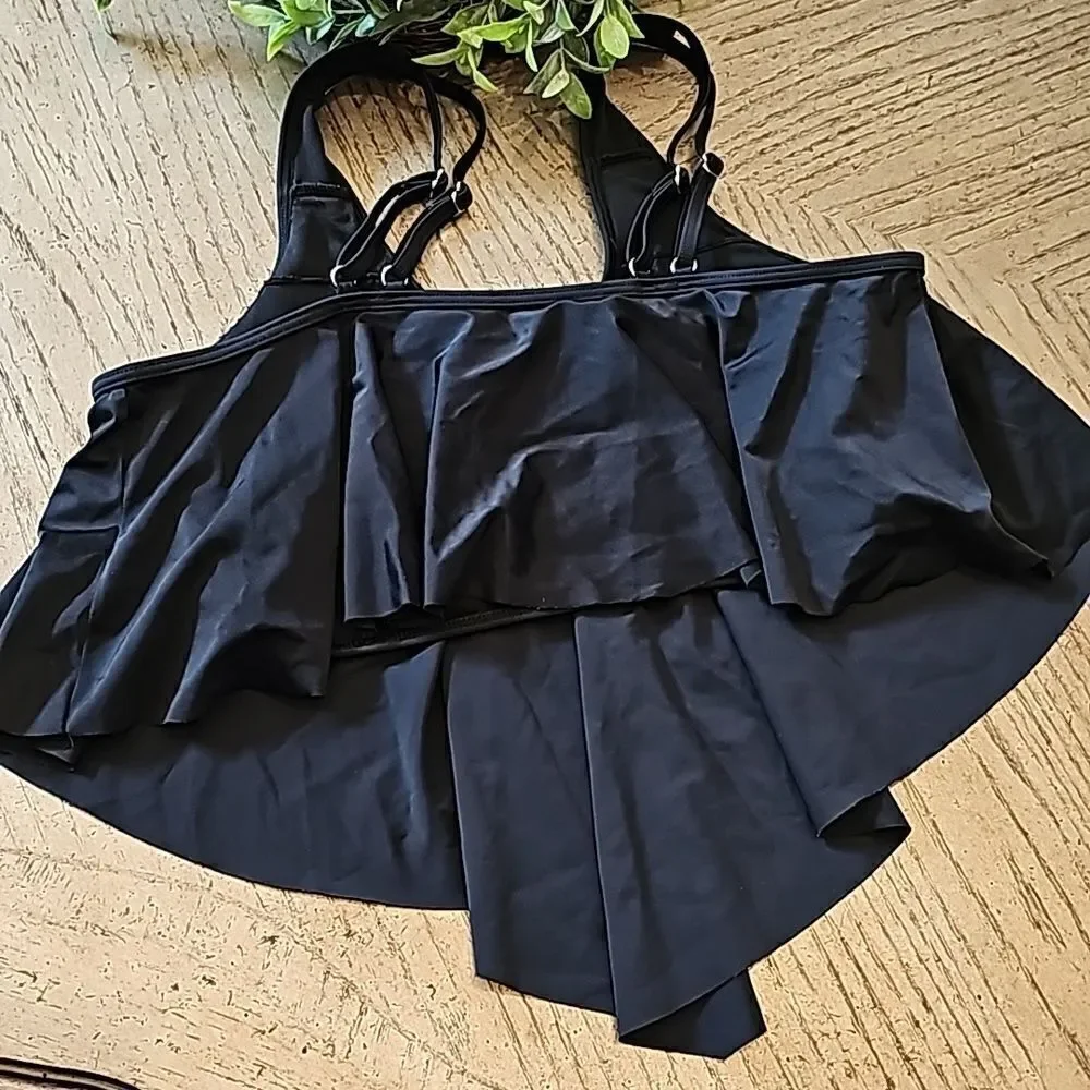 N/A black bikini
